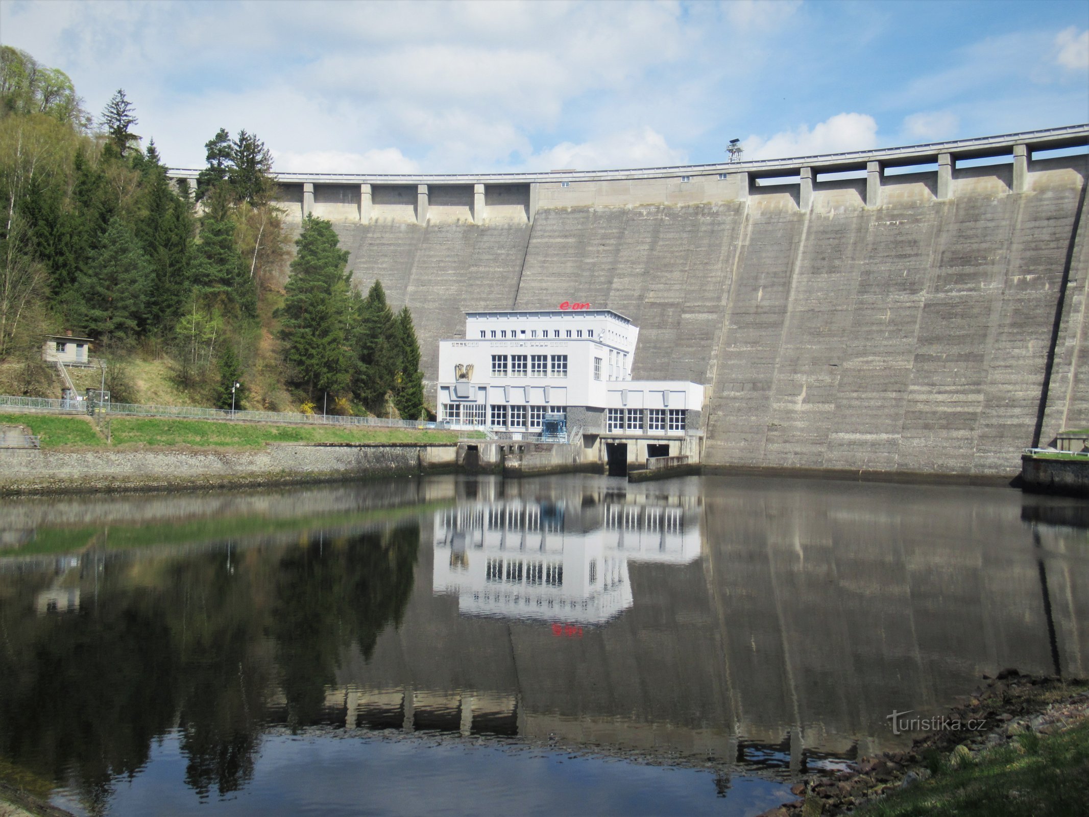 Barrage de Vírská - digue