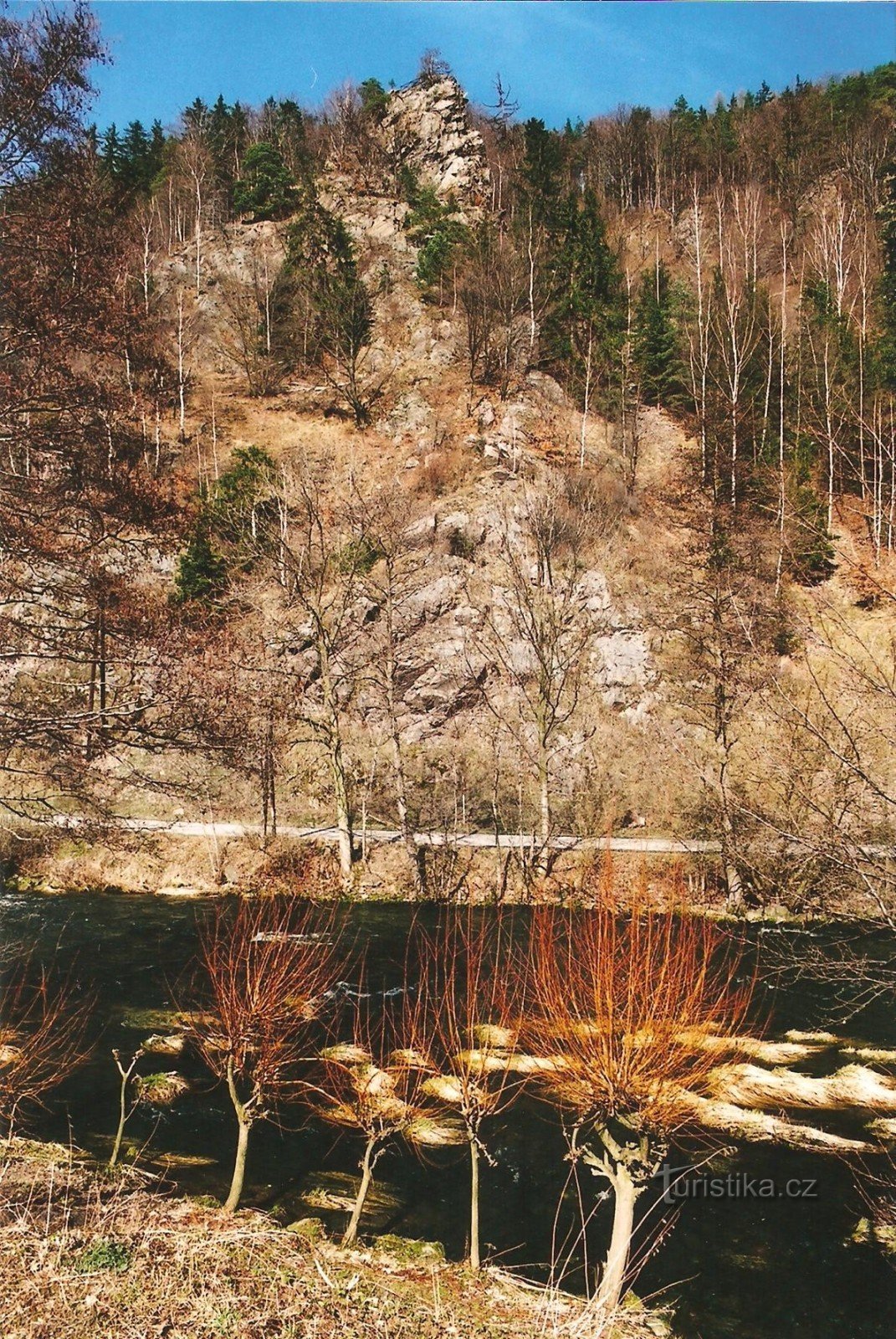 Grădina de stânci Vírská - punctul de belvedere Klubačice