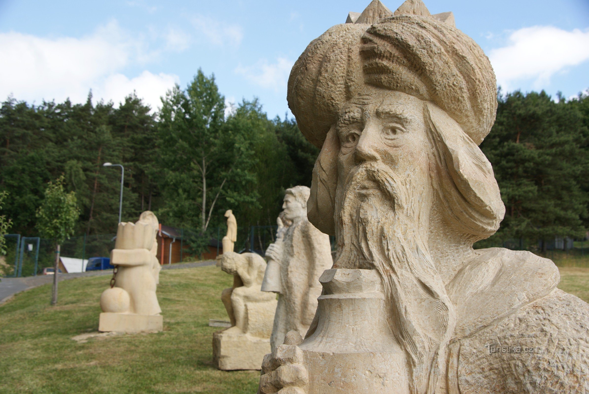 Vísky (Letovice mellett) – Betlehemi galéria a szabad ég alatt