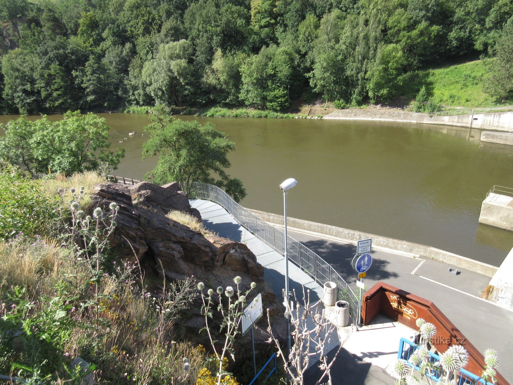 Hängebrücke Víta Brandy