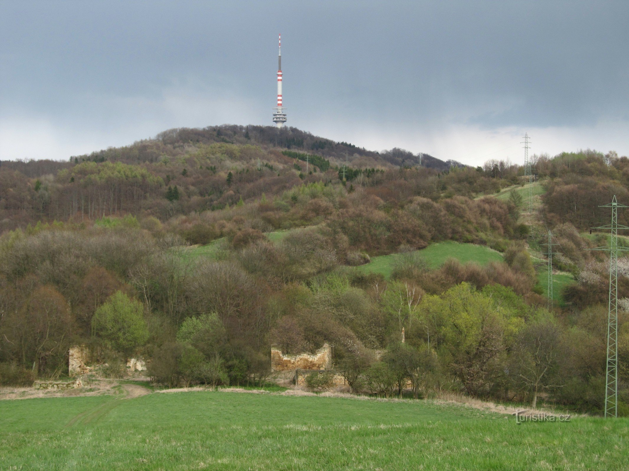 Vitín - uitzicht vanuit het westen