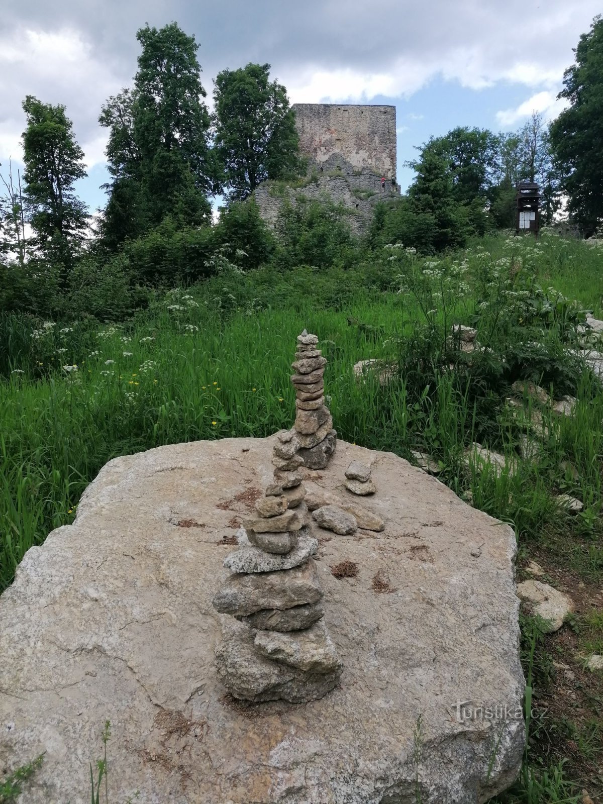 La pierre de Vítka - le plus haut château de notre pays