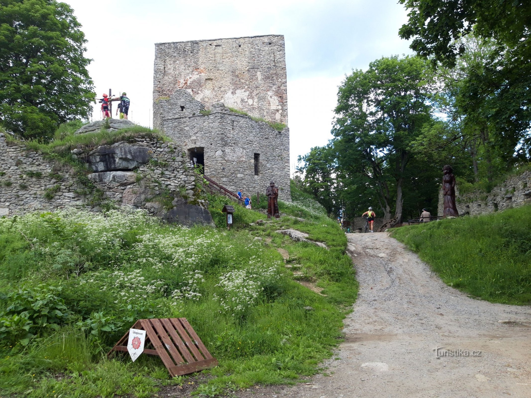 La piedra de Vítka – el castillo más alto de nuestro país