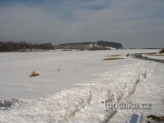 Vítkův vrch 1: Vítkův vrch ? 635 milhões de m. ? local de excursão com um recém-reconstruído (2