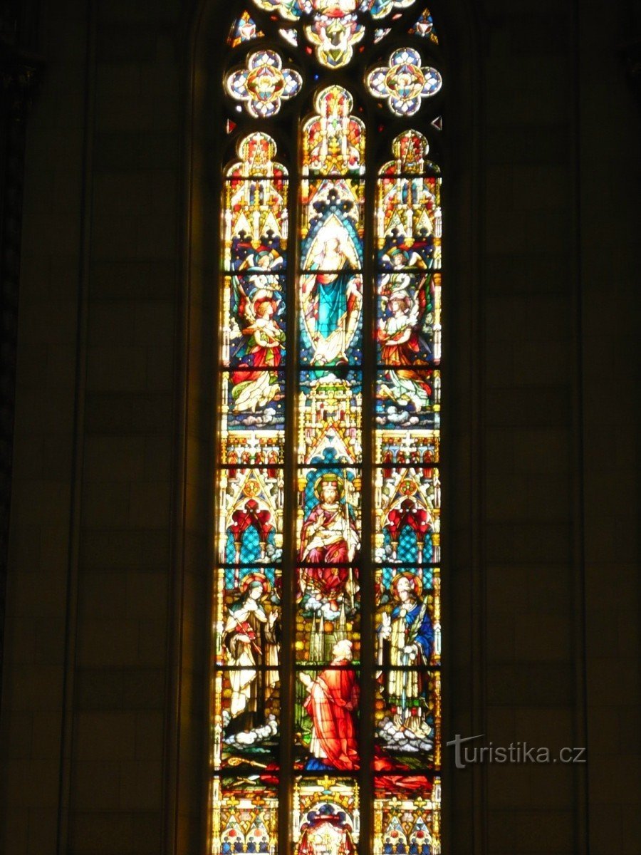 stained glass window