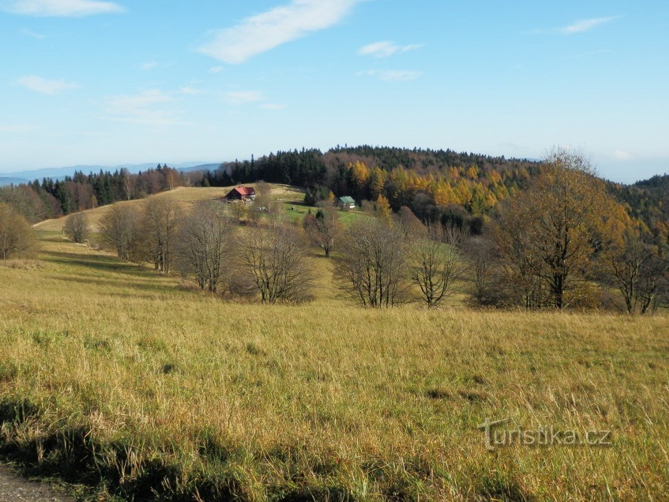 Vizov, den nordvestlige ende af Žacléřské højderyggen