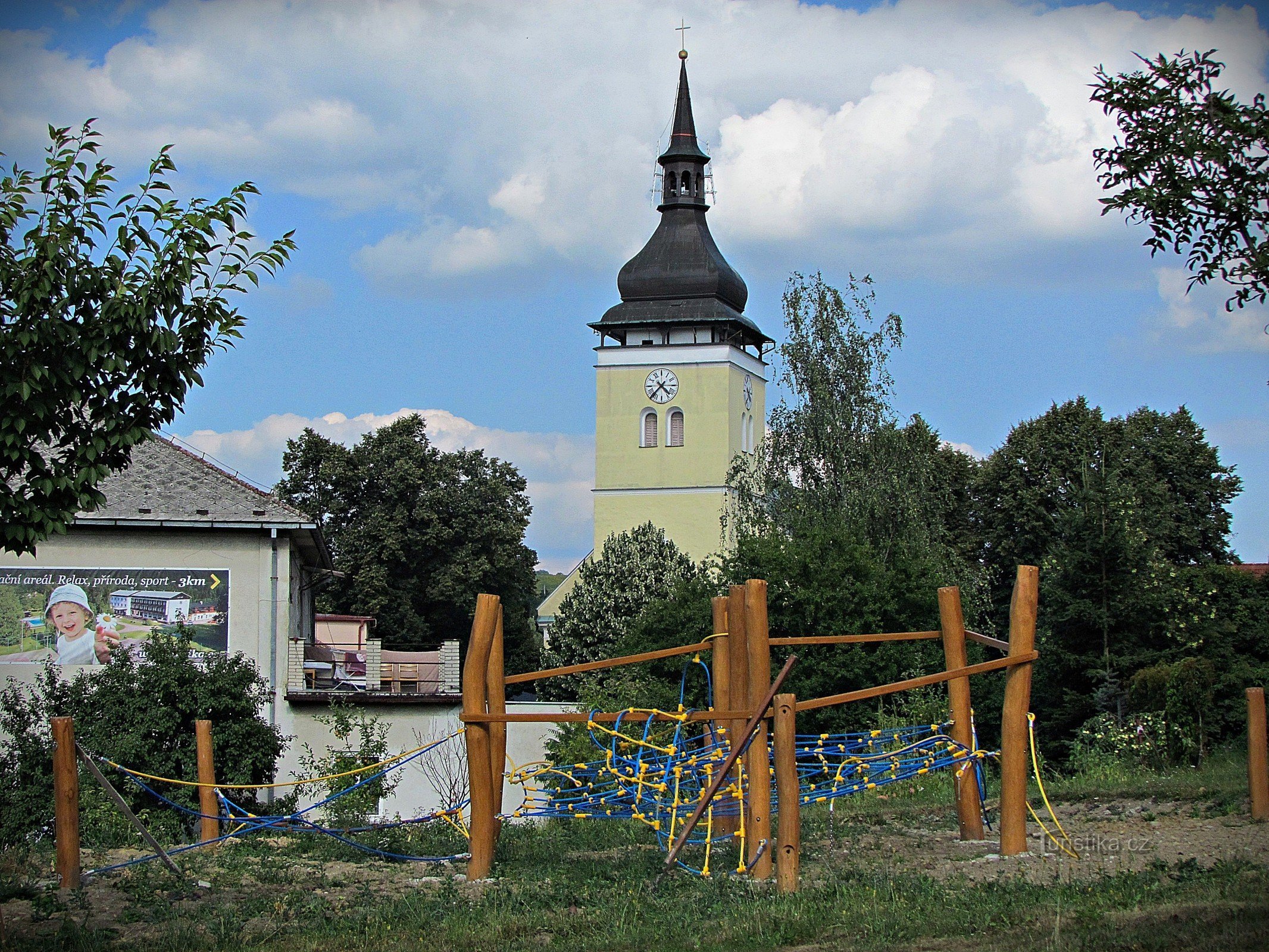 Vizovice - église paroissiale de St. Laurent