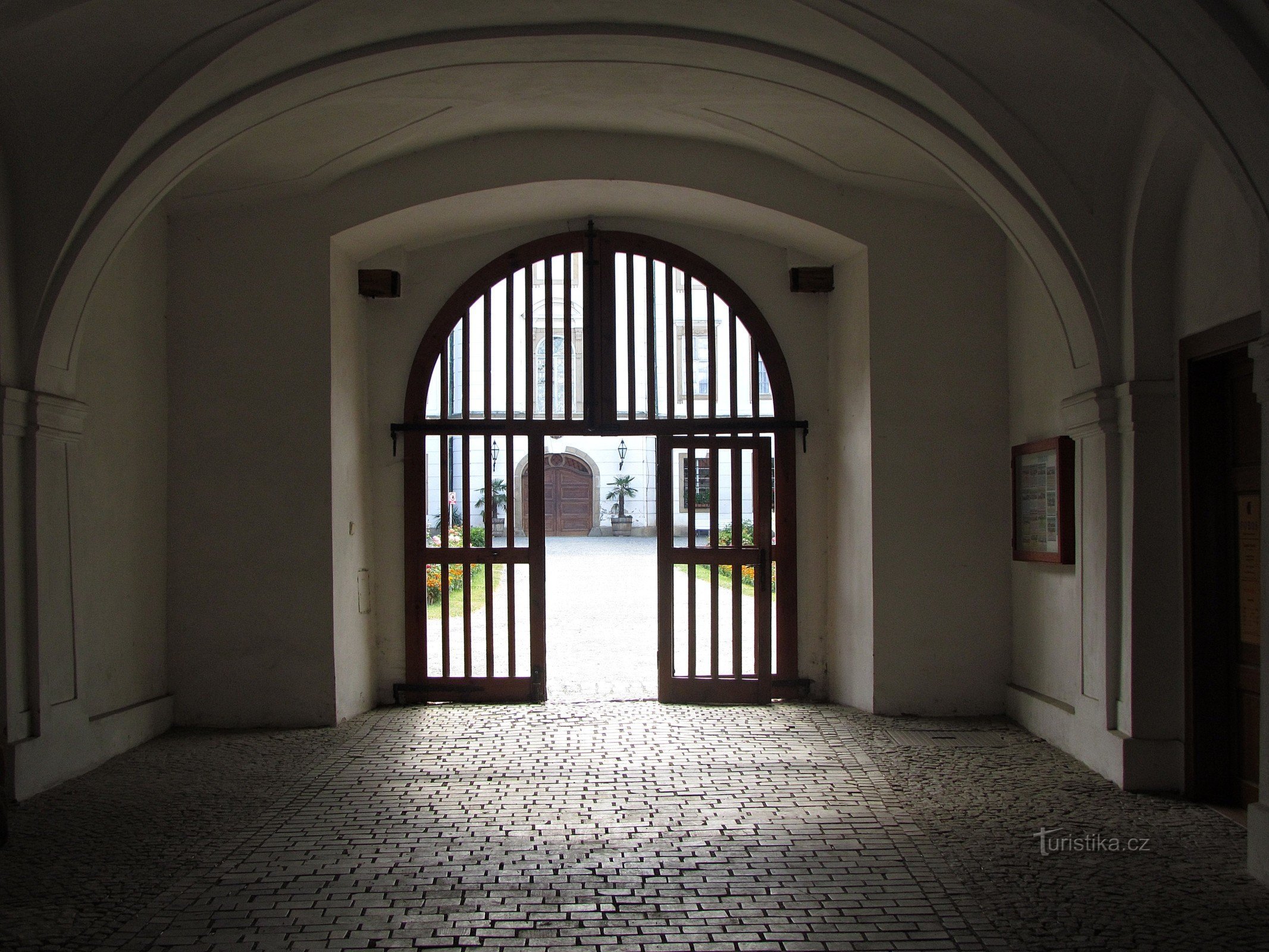 Vizovice - 城堡场地