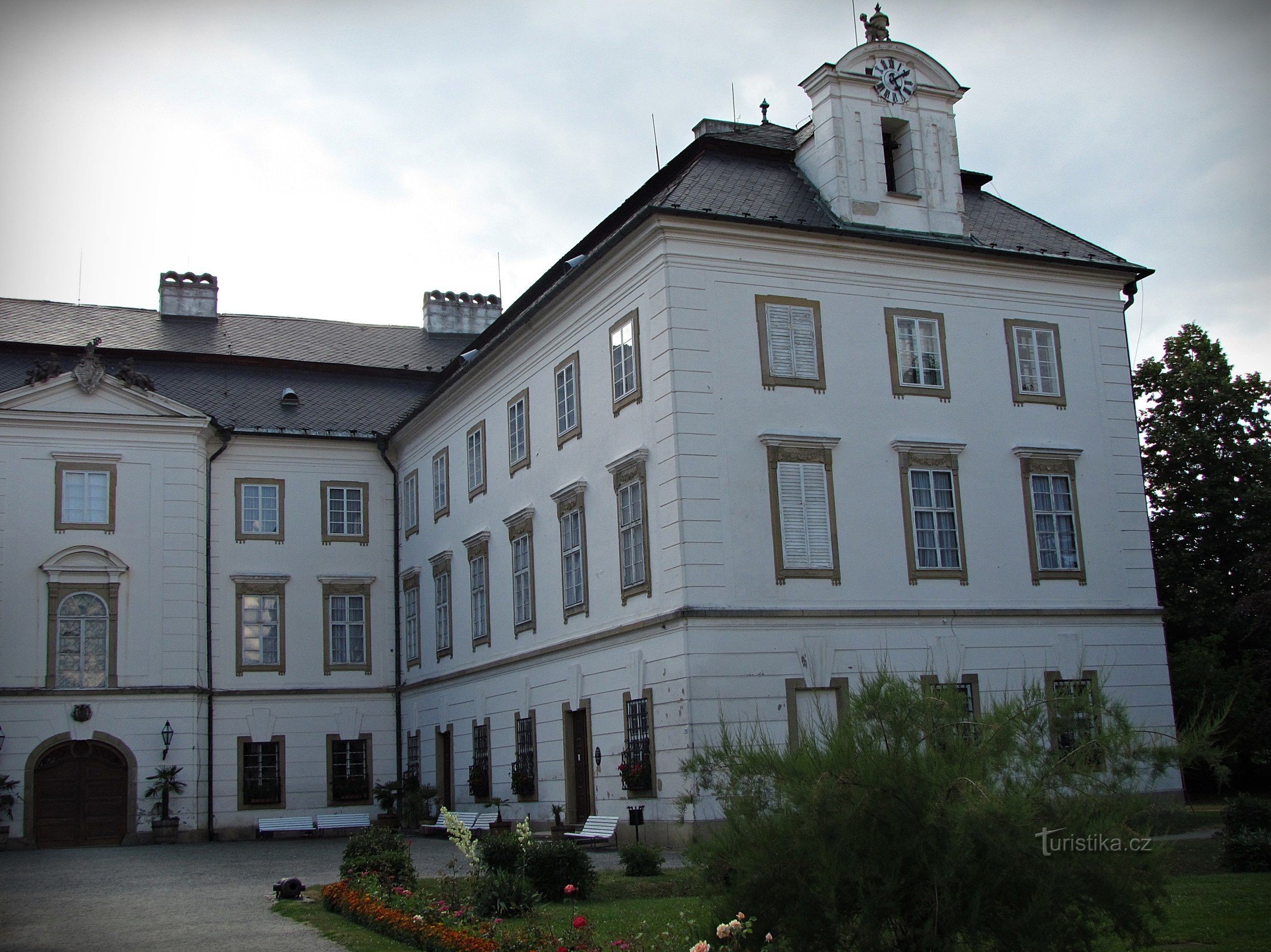 Vizovice - slottsområdet