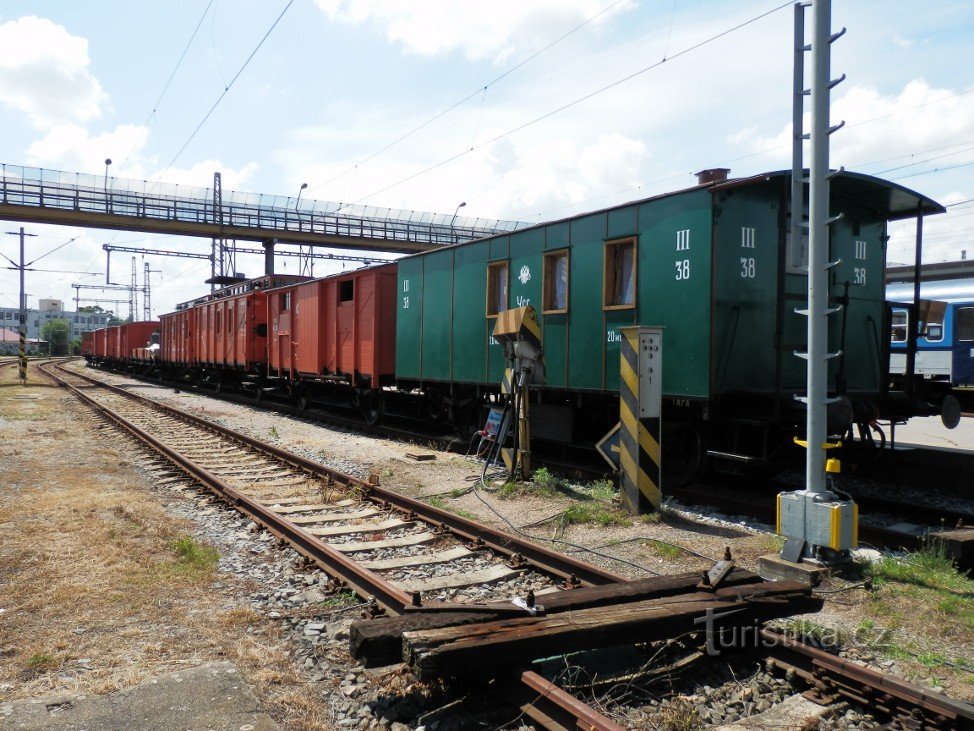 Een trein van legionairs