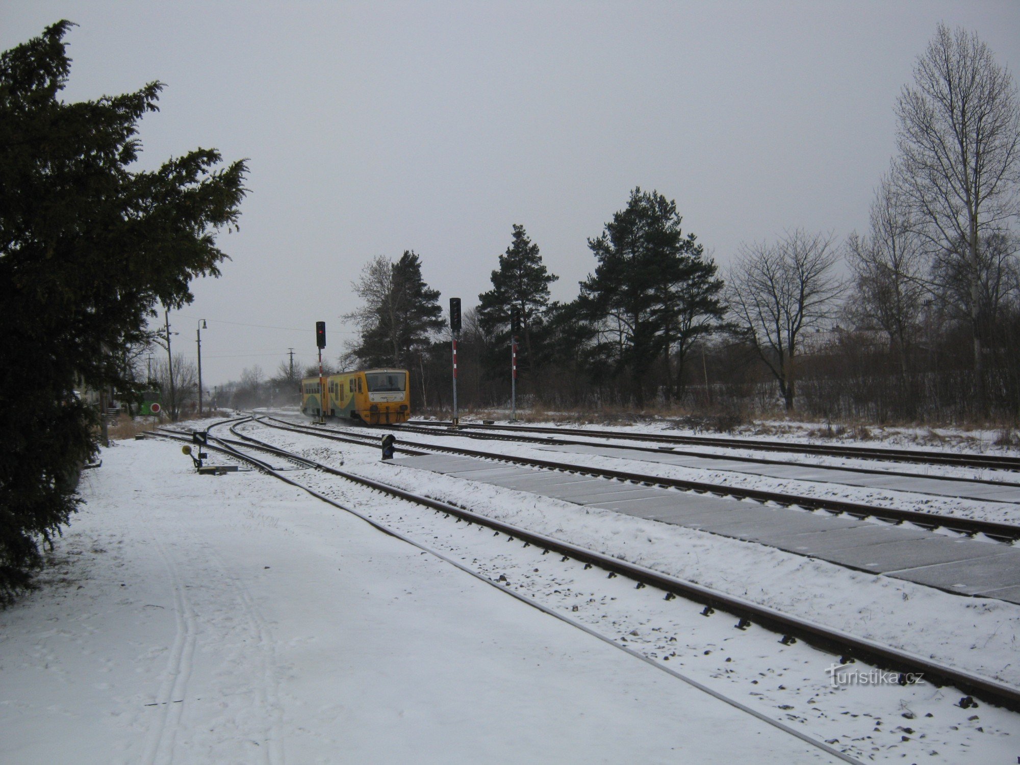 El tren está llegando