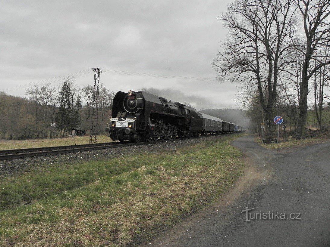 Train à Mala Chmelna