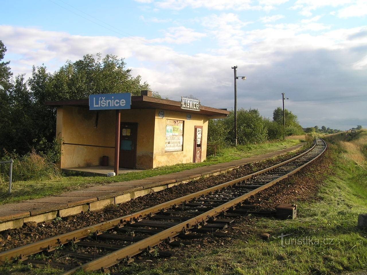 Train stop - today quite a typical picture.