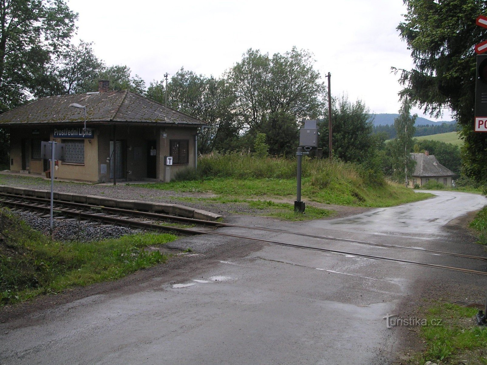 Arrêt de train Prostřední Lipka