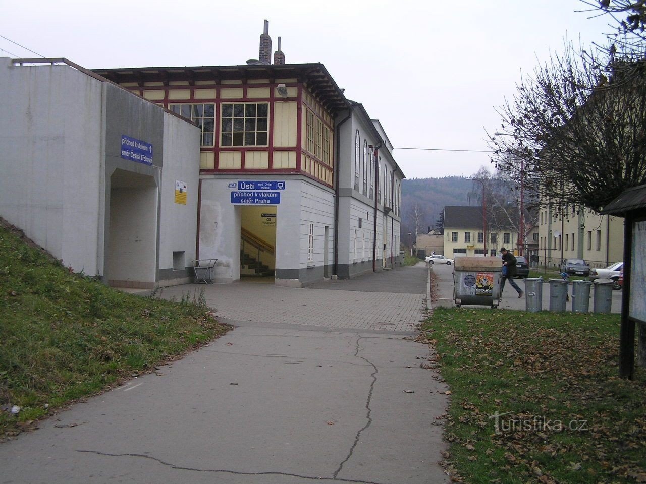 Bahnhaltestelle Ústí n/O Stadt
