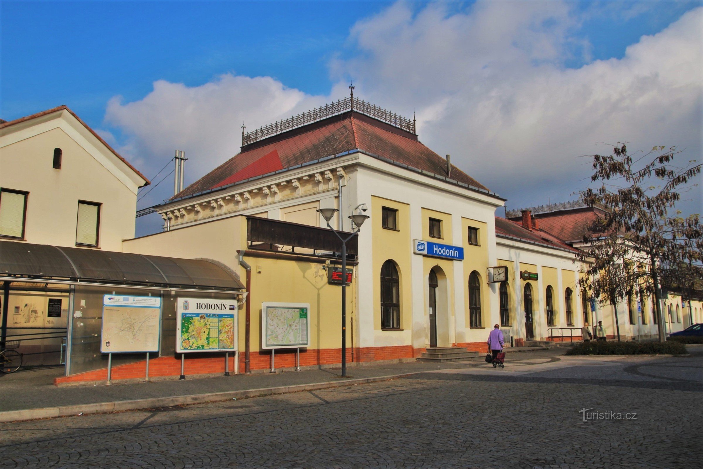 Train station in Hodonín