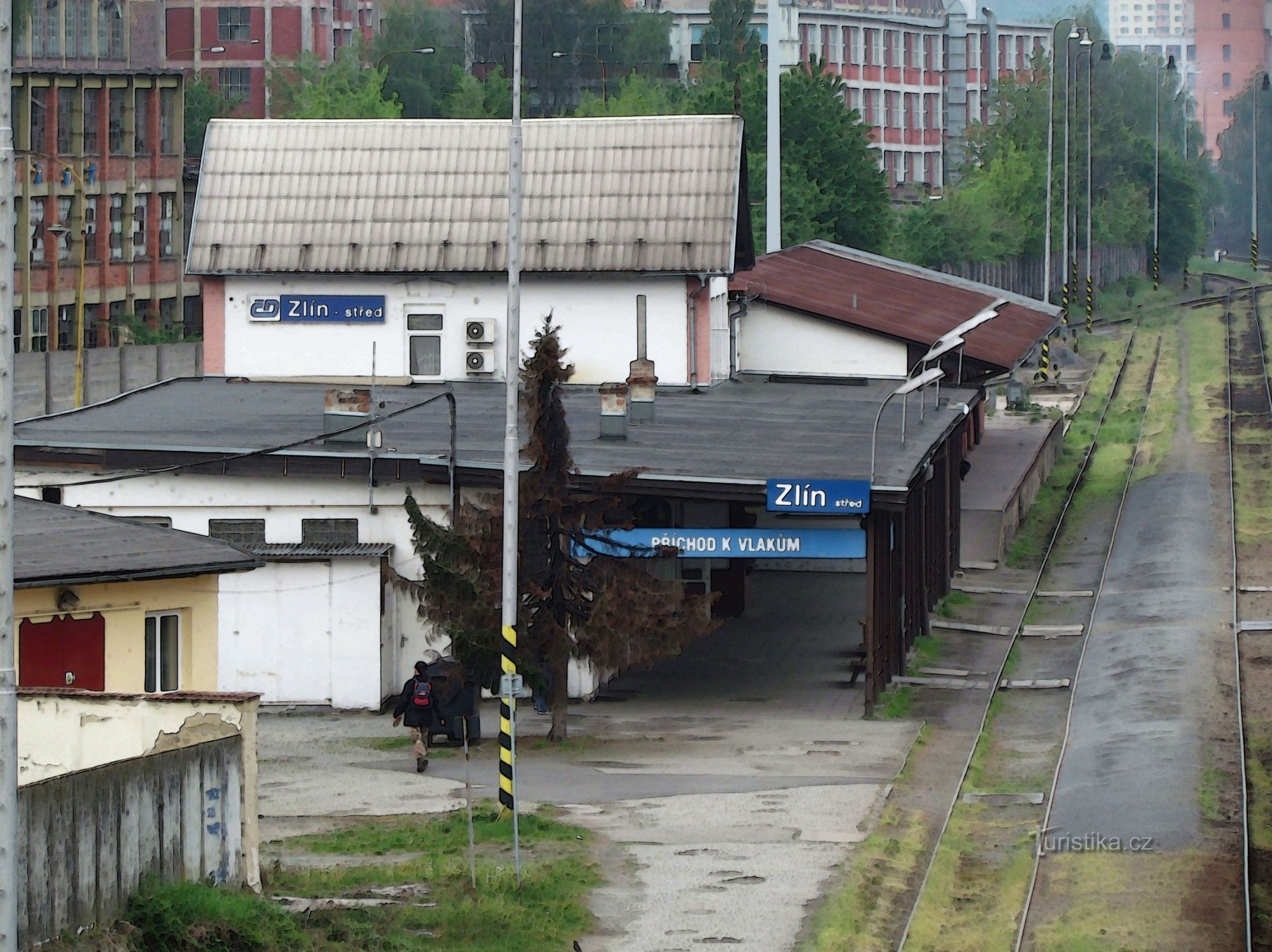 火车站 Zlín - Střed