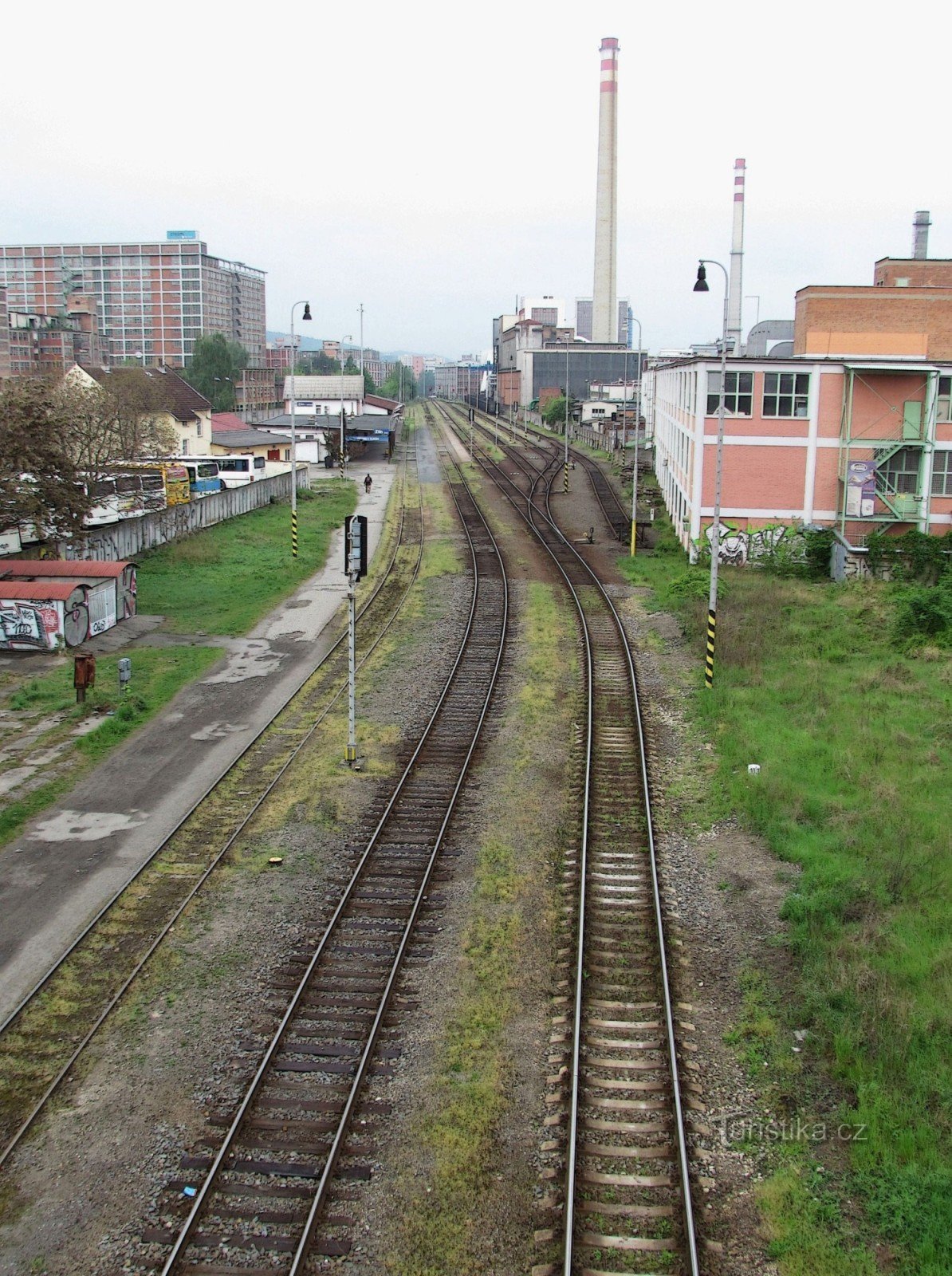 Train station Zlín - Střed