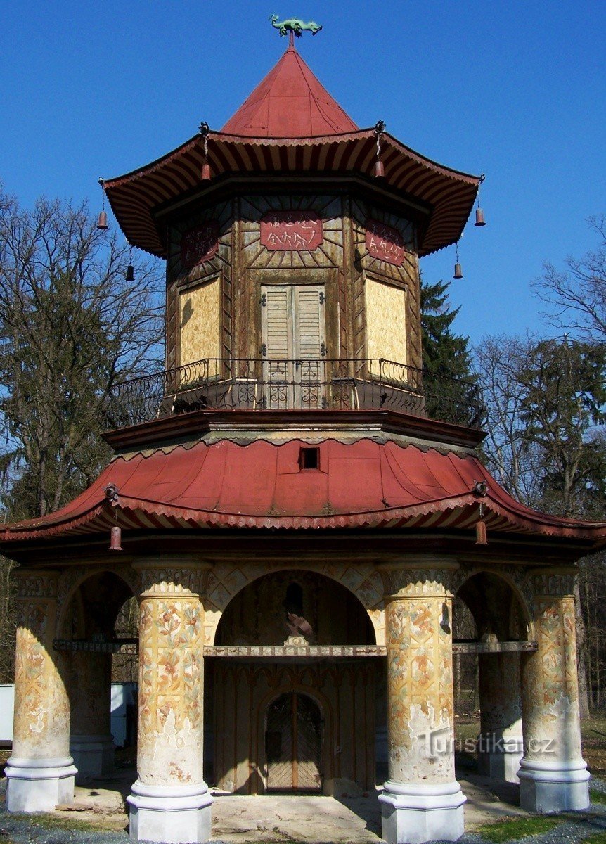 Vlašim - Chinese pavilion