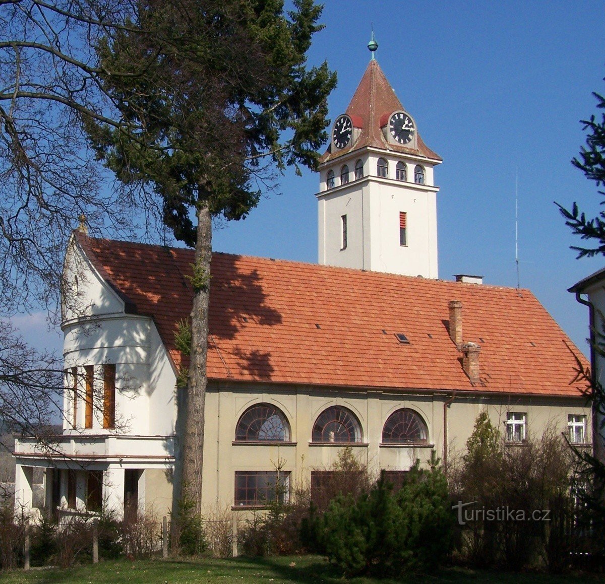 Vlašim - Igreja da Igreja Hussita da Checoslováquia