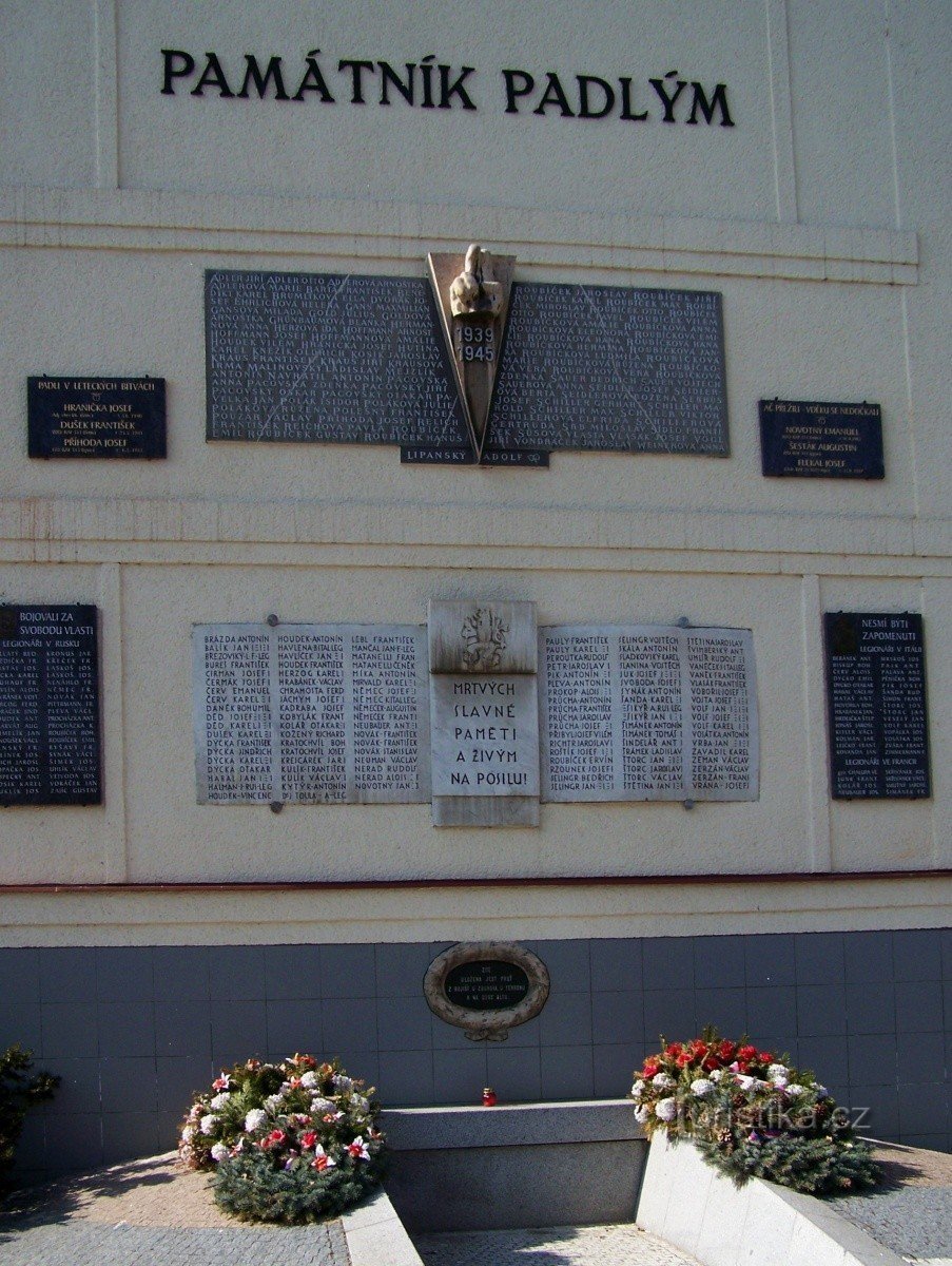 Vlašim - Memorialul celor căzuți