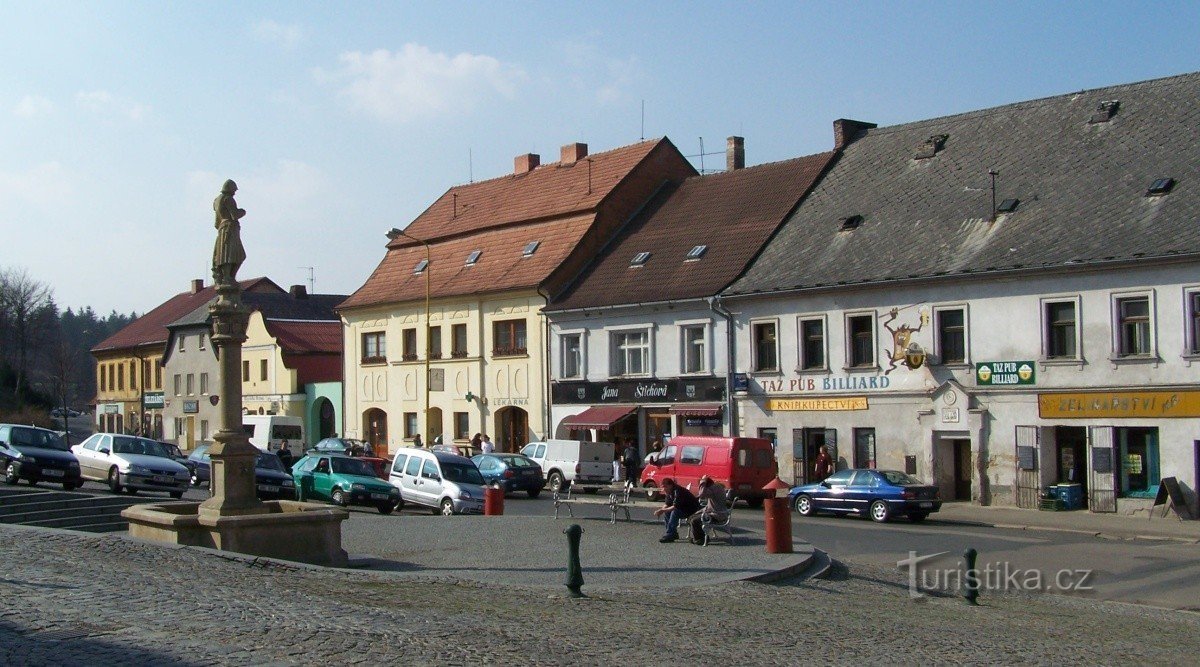Vlašim - Žižkovo náměstí - Velký rynek