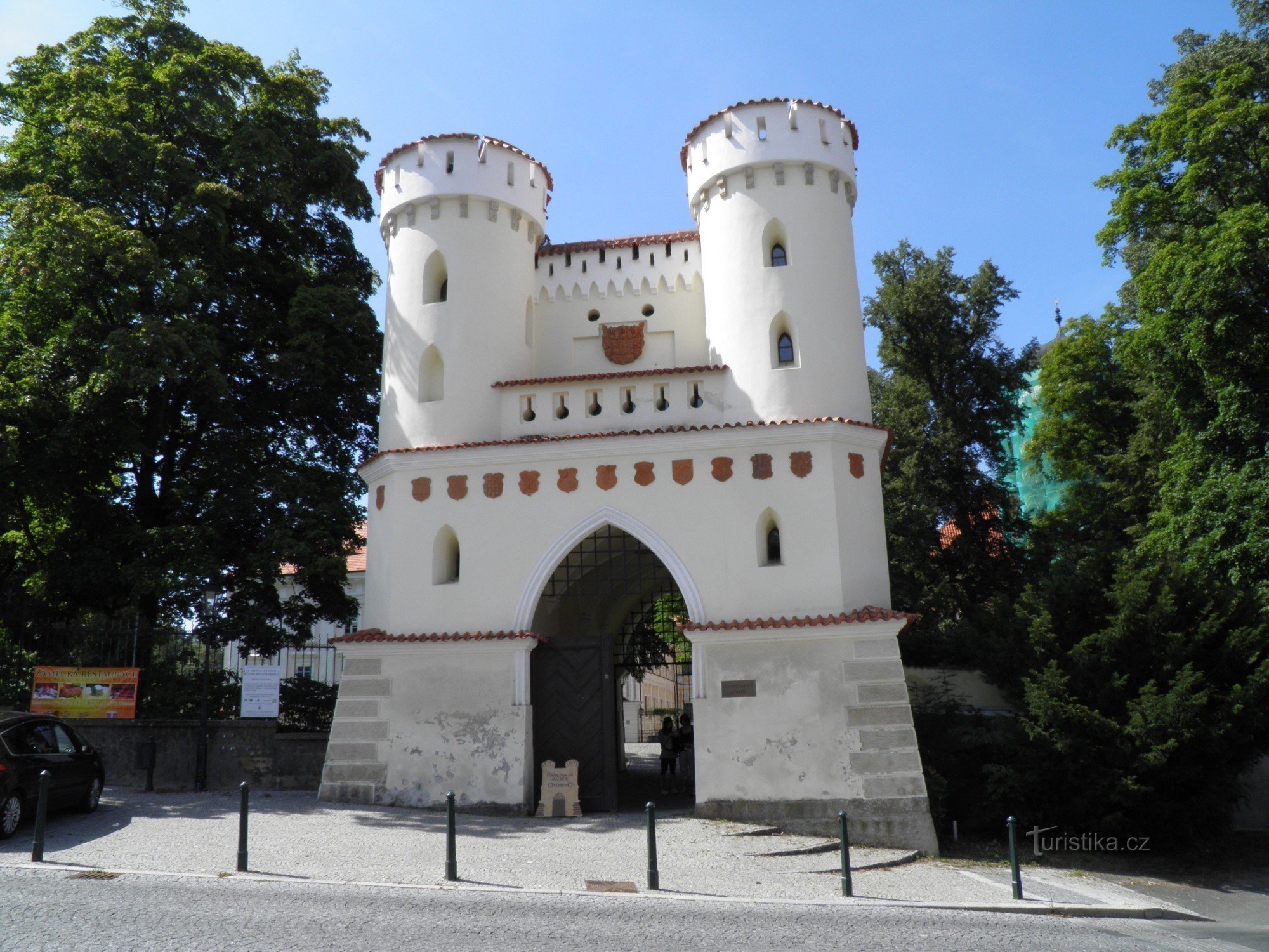 Kasteel Vlašim en kasteelpark