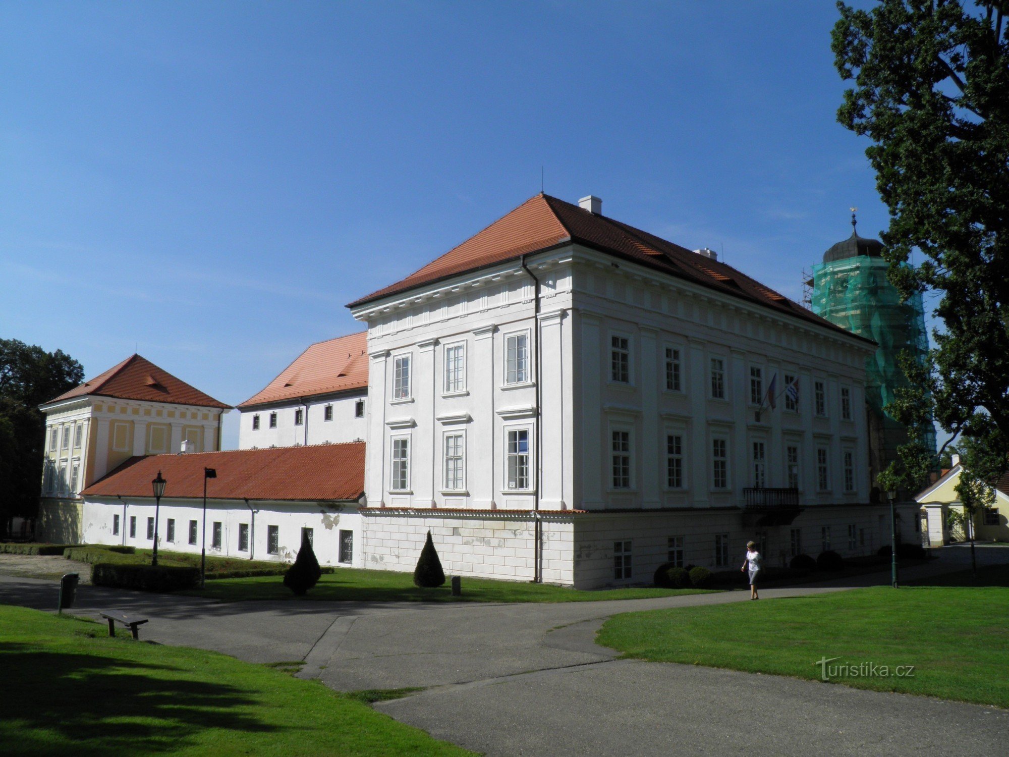 Vlašim castle and castle park