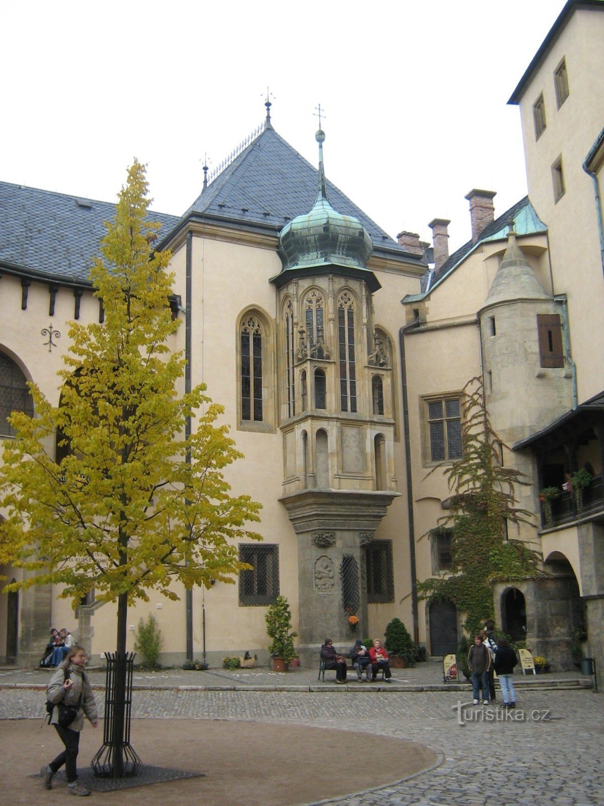 Vlasský dvůr - vue de la chapelle