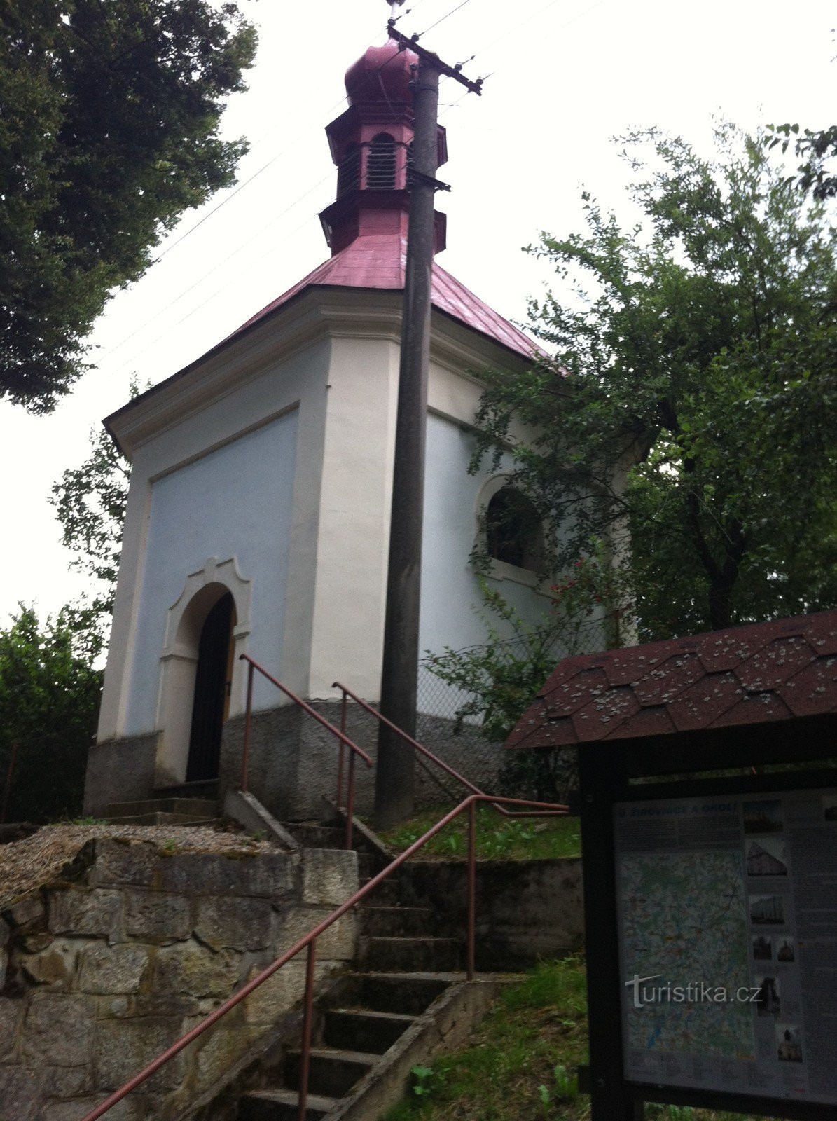 Vlčetín - kapellet St. Jan Nepomucký