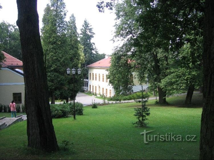 Vlčí Kopec: Área do pavilhão de caça
