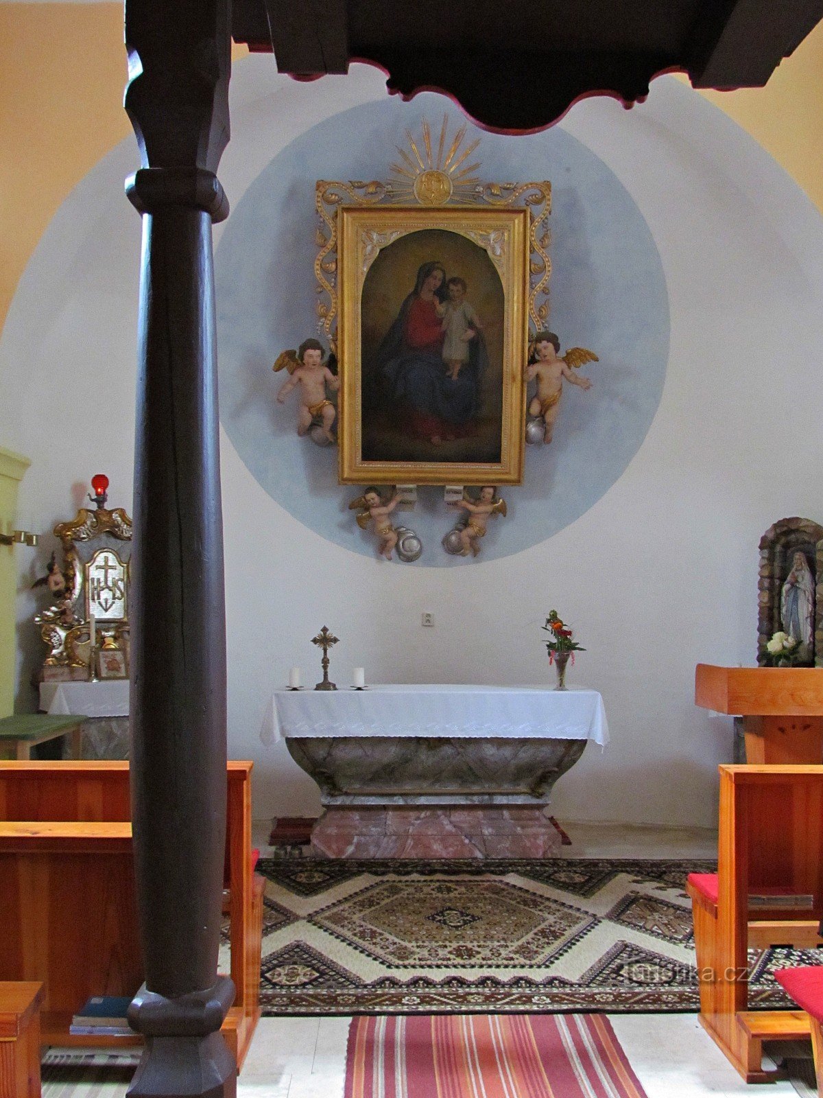 Vlčkovice - Neitsyt Marian kappeli