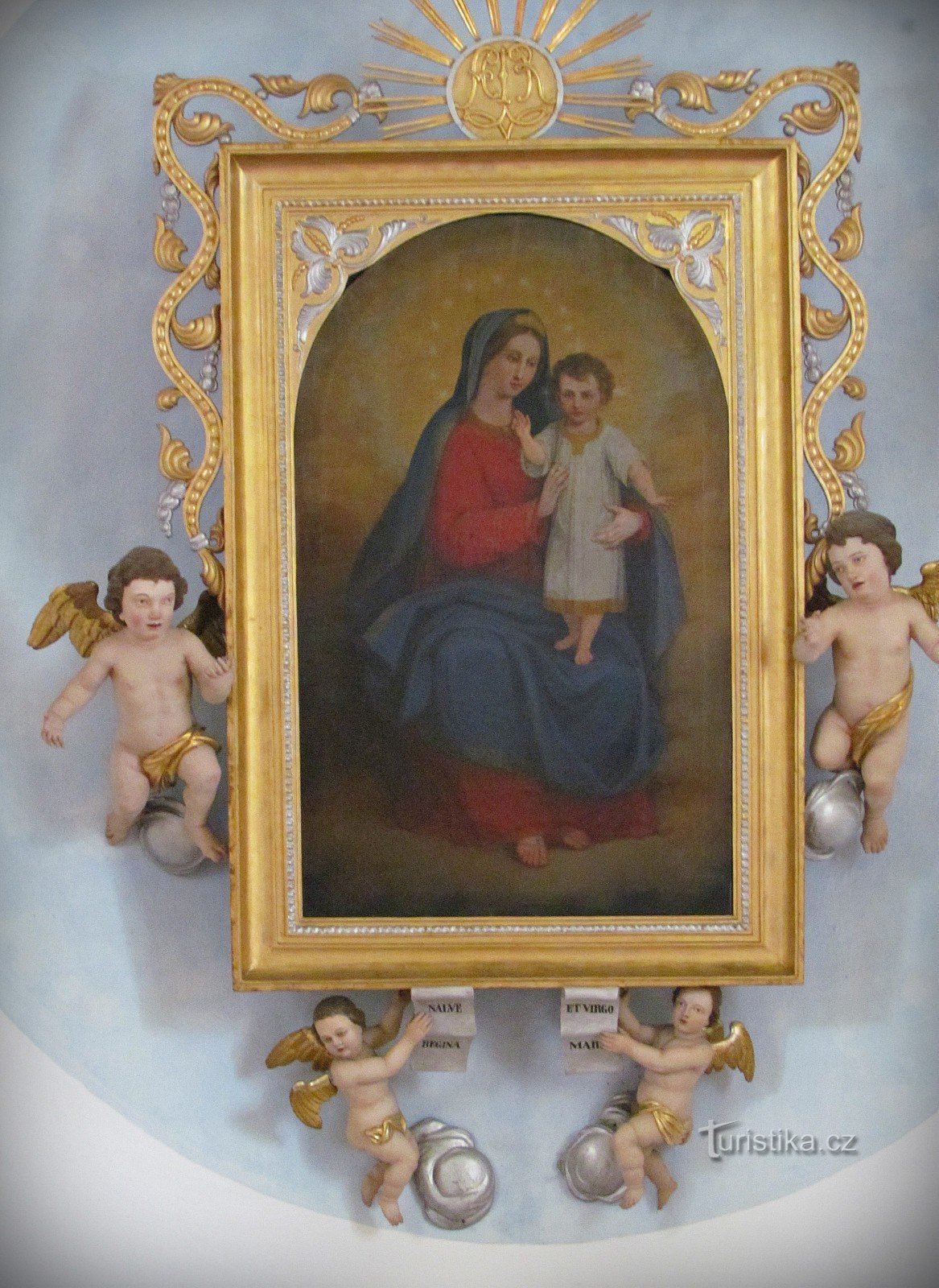 Vlčkovice - Chapelle de la Vierge Marie
