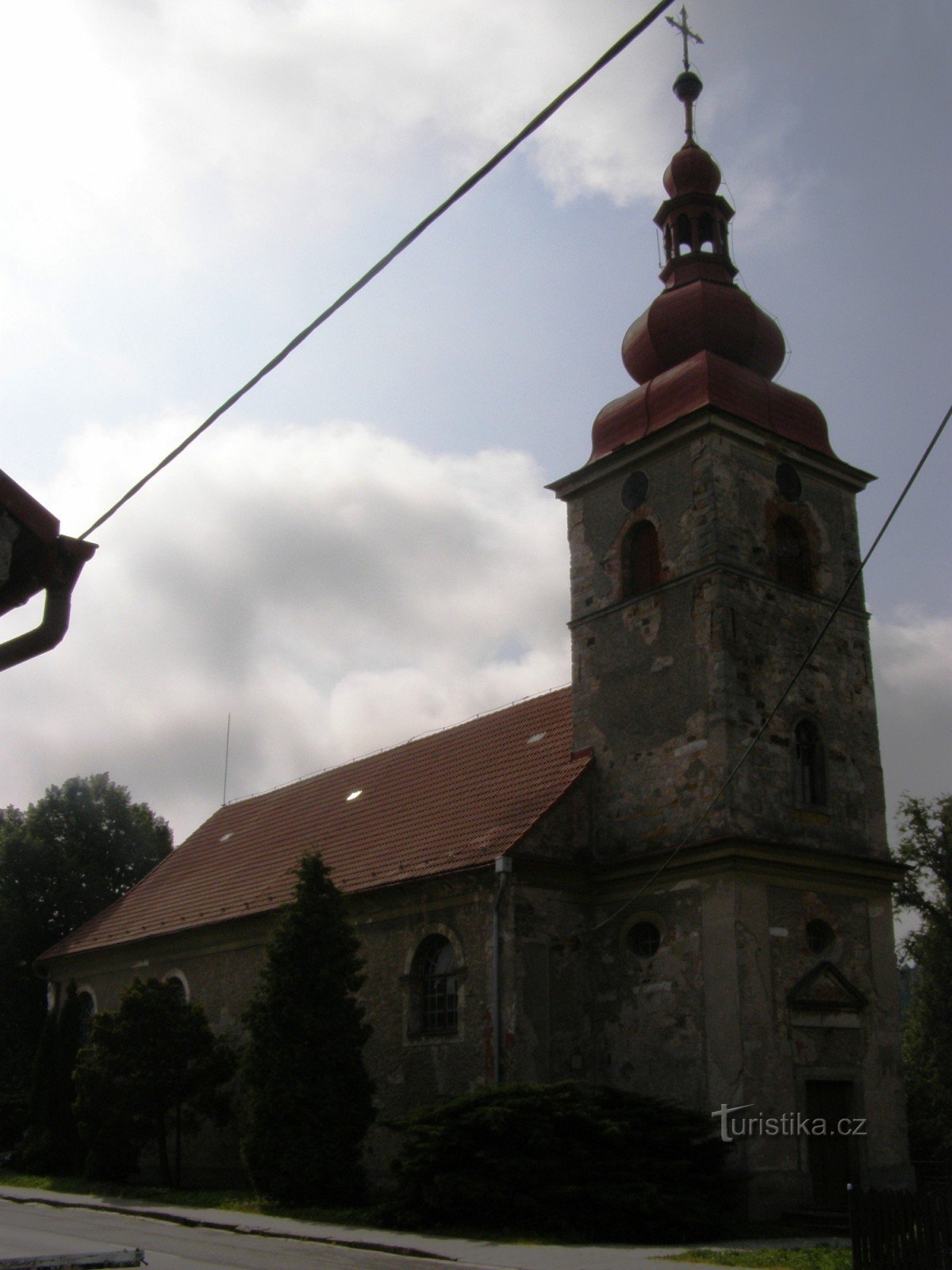 Vlčkovice w Podkarkonoszach - kościół św. Józefa