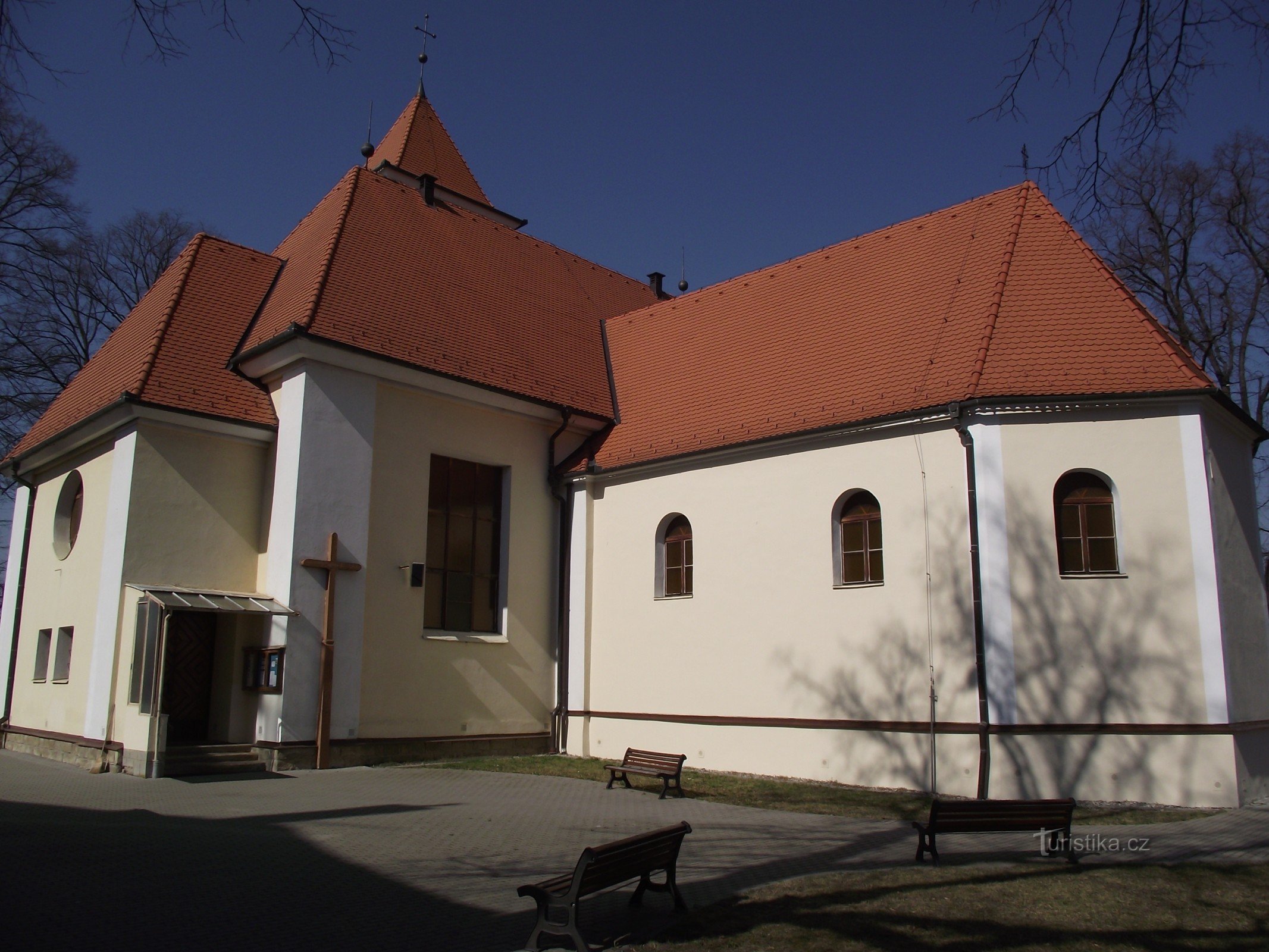 Vlčnov - iglesia de St. Jacob el Viejo