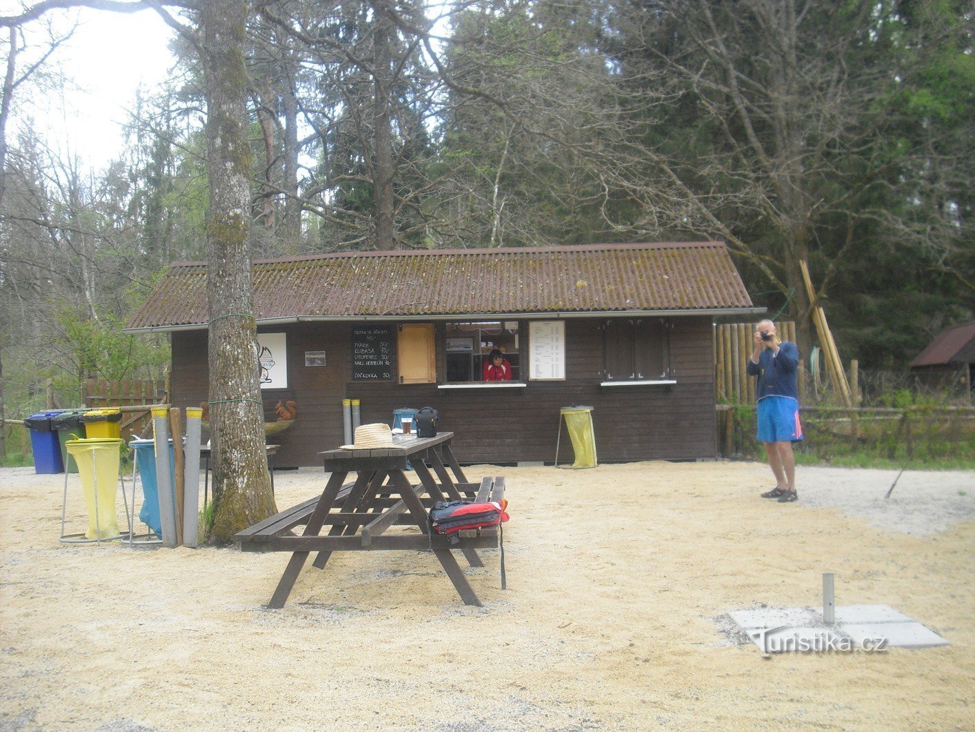 Vltava – kamperen en drinken Bij drie eekhoorns