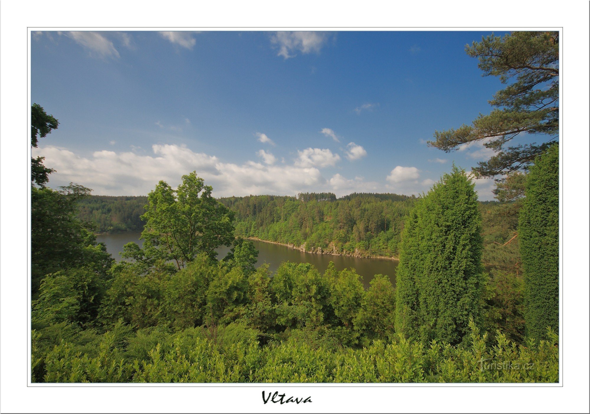 Vltava depuis l'hôtel Vltava