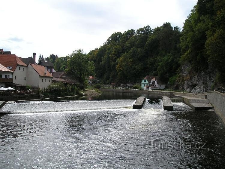 Vltava Český Krumlovissa