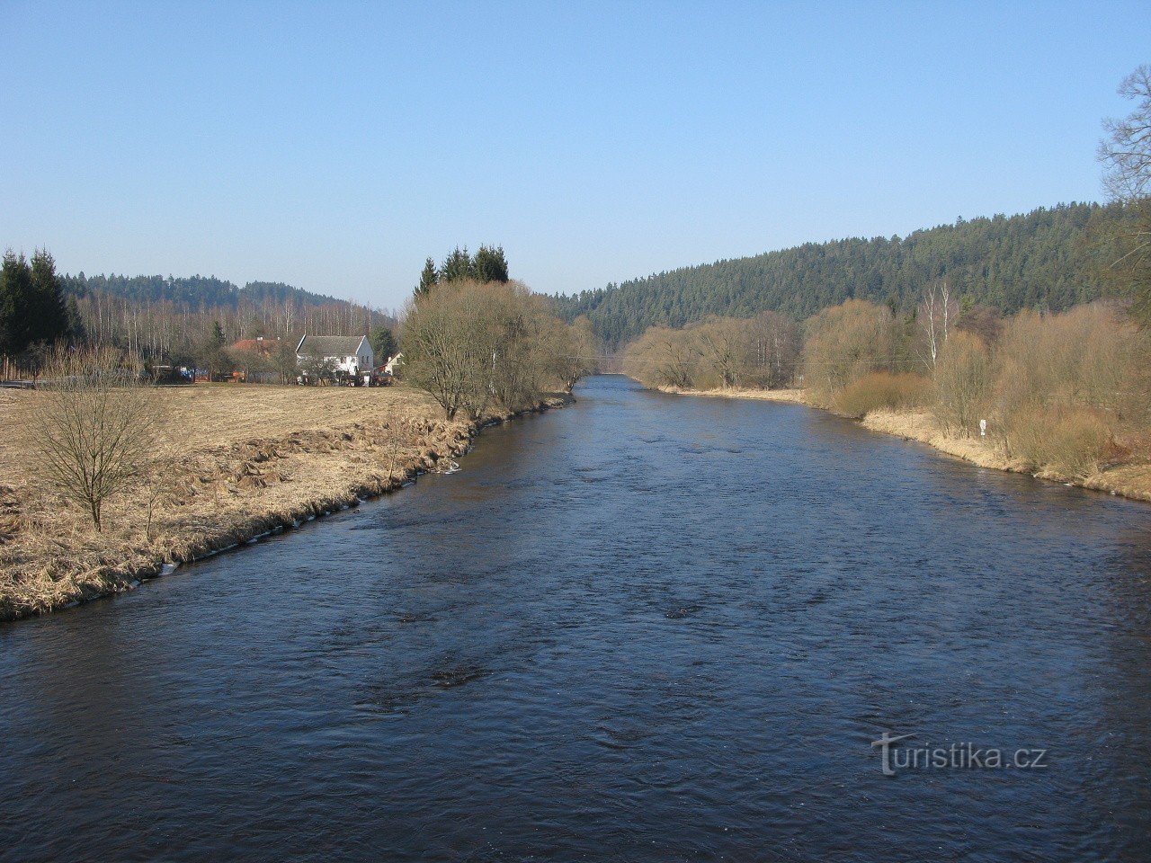 Vltava em Záton