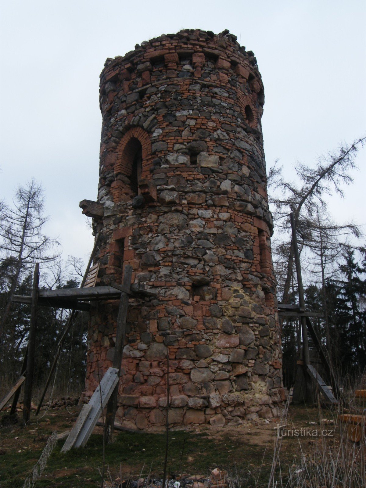 Vochlice perto de Libyn