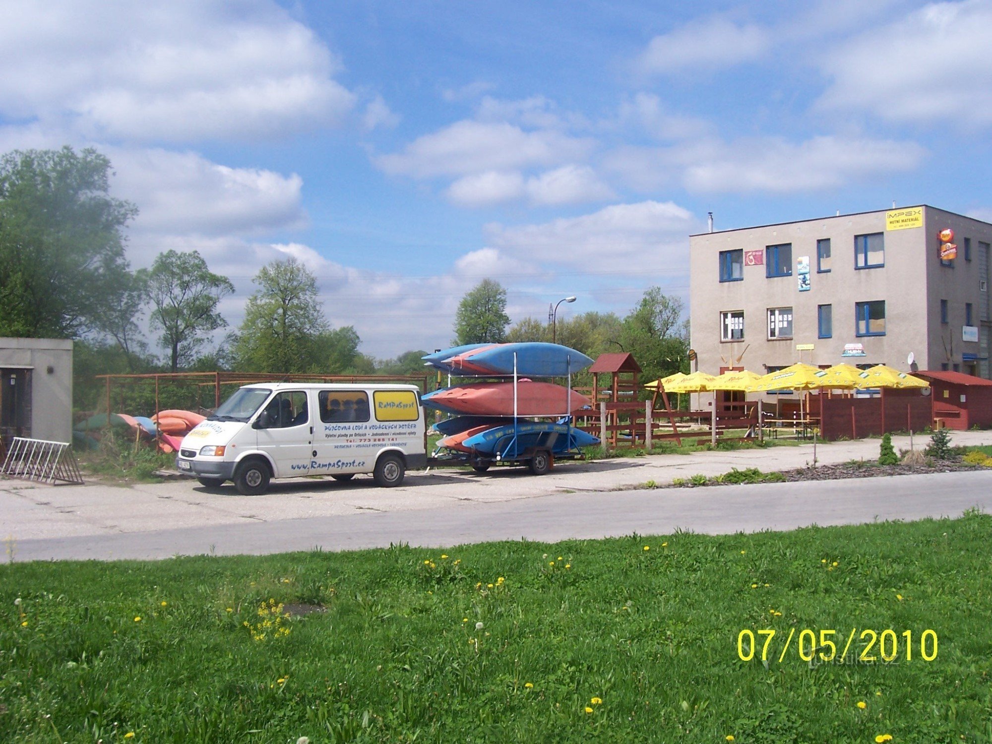 Boating and tourist center RAMPA sport Týniště nad orlicí