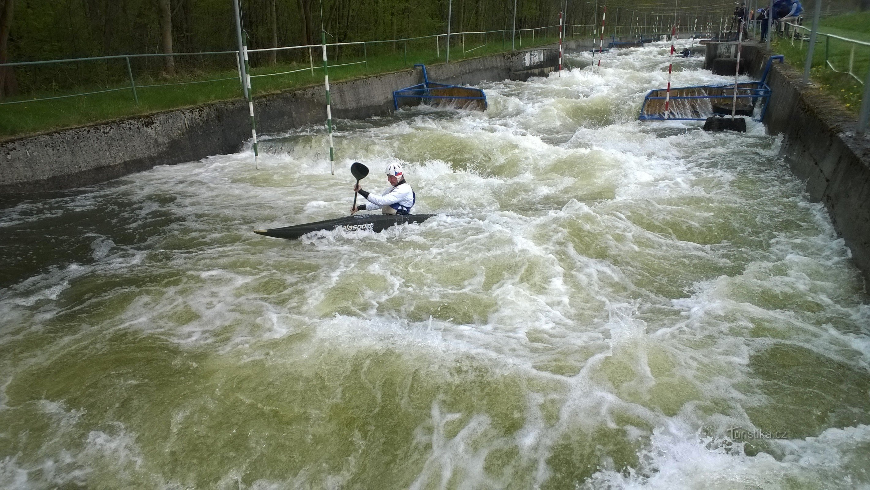 Kanał wodny w Želivie.
