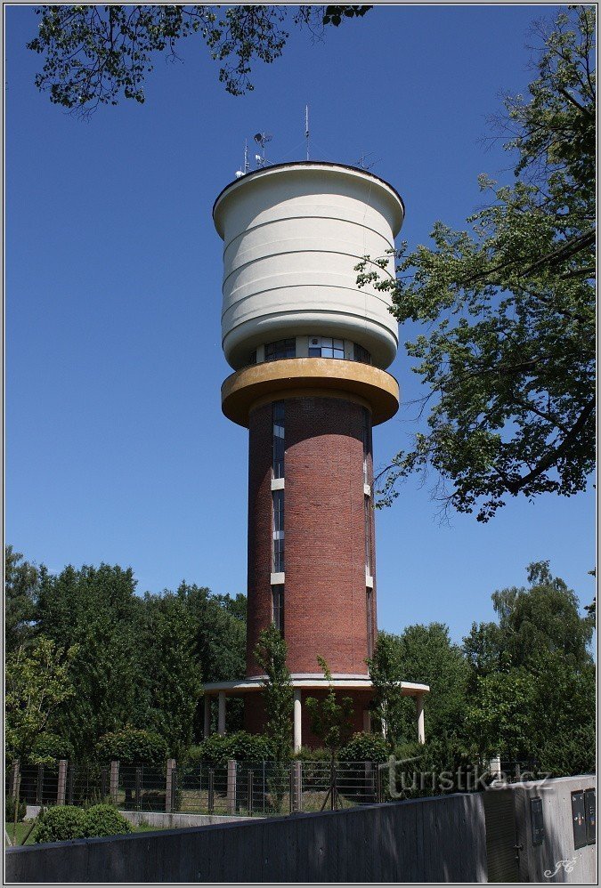 Turm des Wasserreservoirs