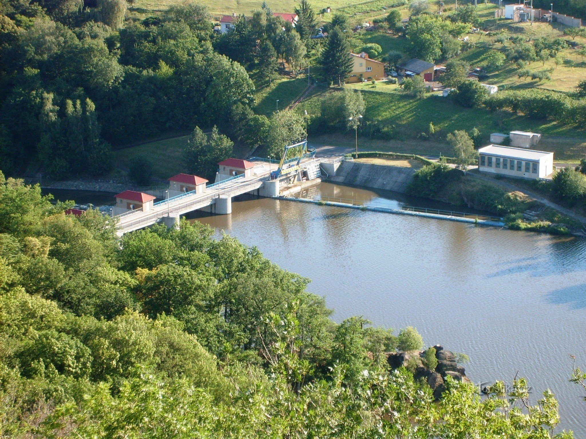 vattenreservoar Kadaň