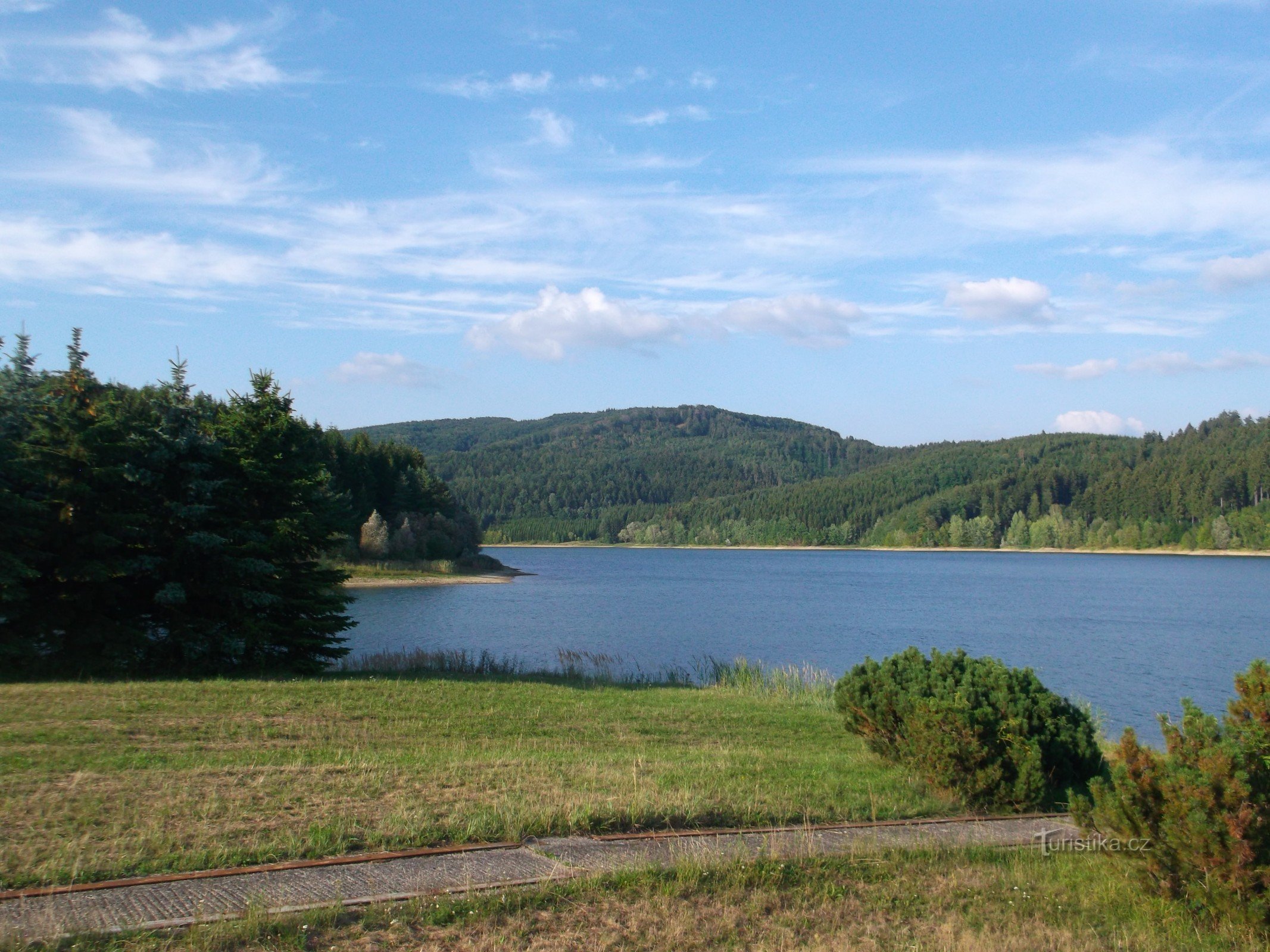 Slušovice waterreservoir