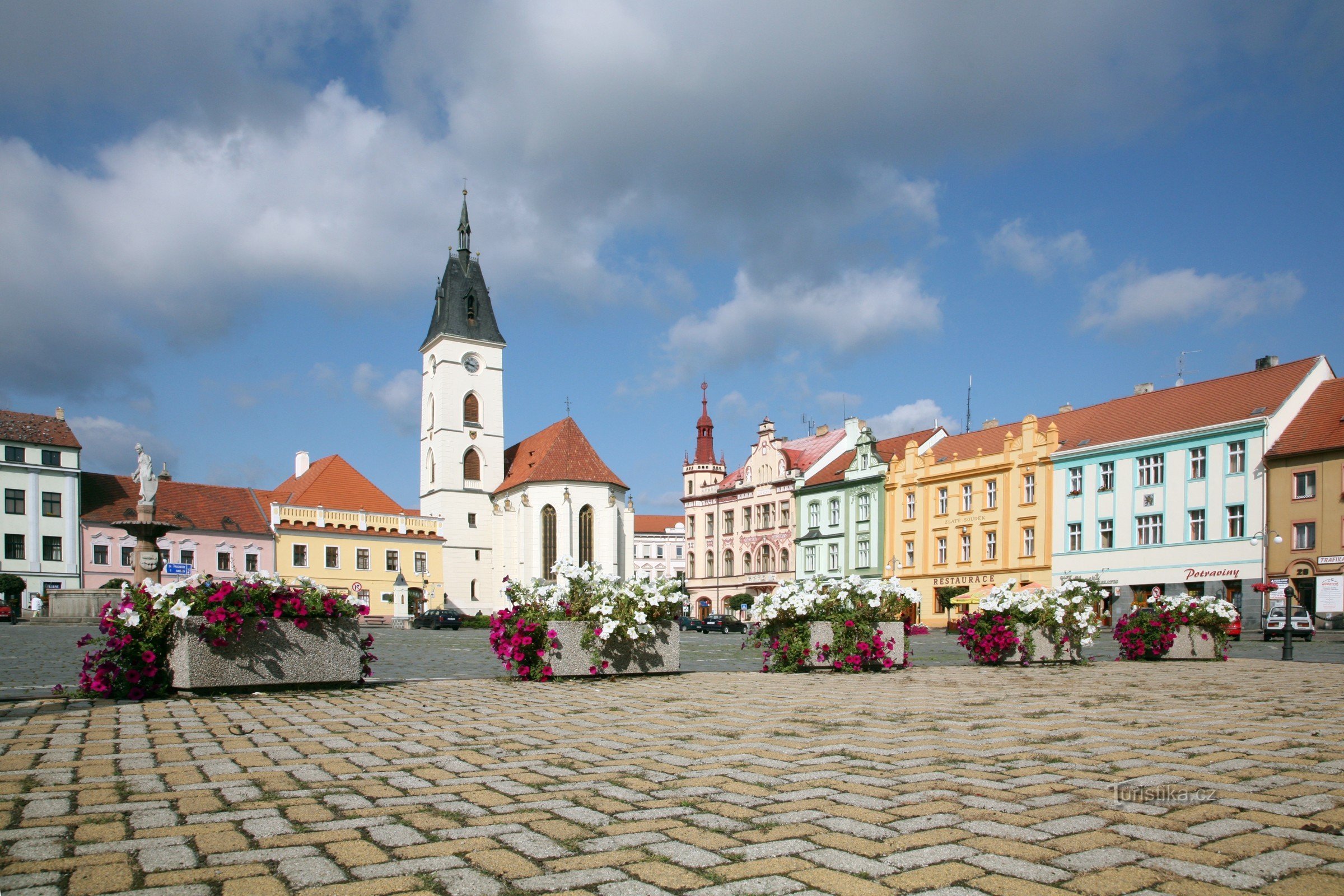 Vodňany - Platz der Freiheit