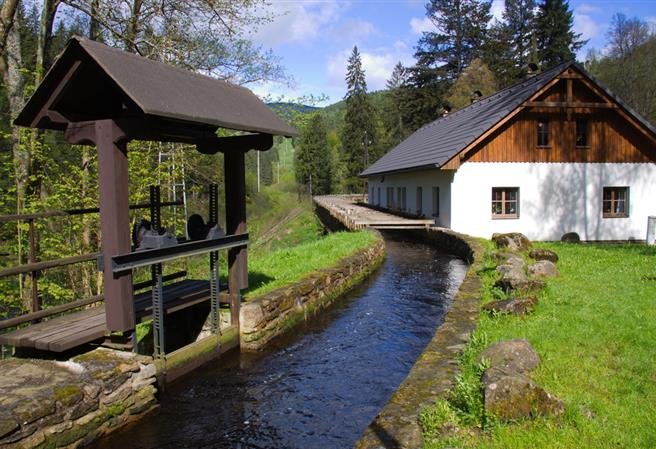 Čeňkova pila hydropower plant