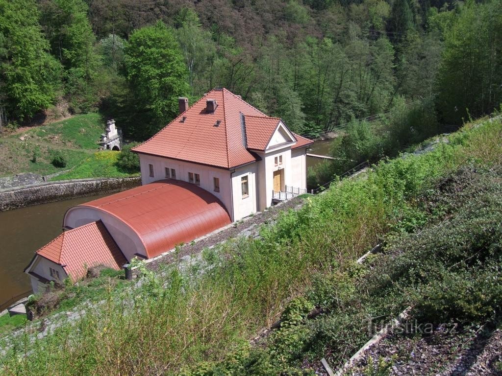 Wasserkraftwerk Les Královstvi