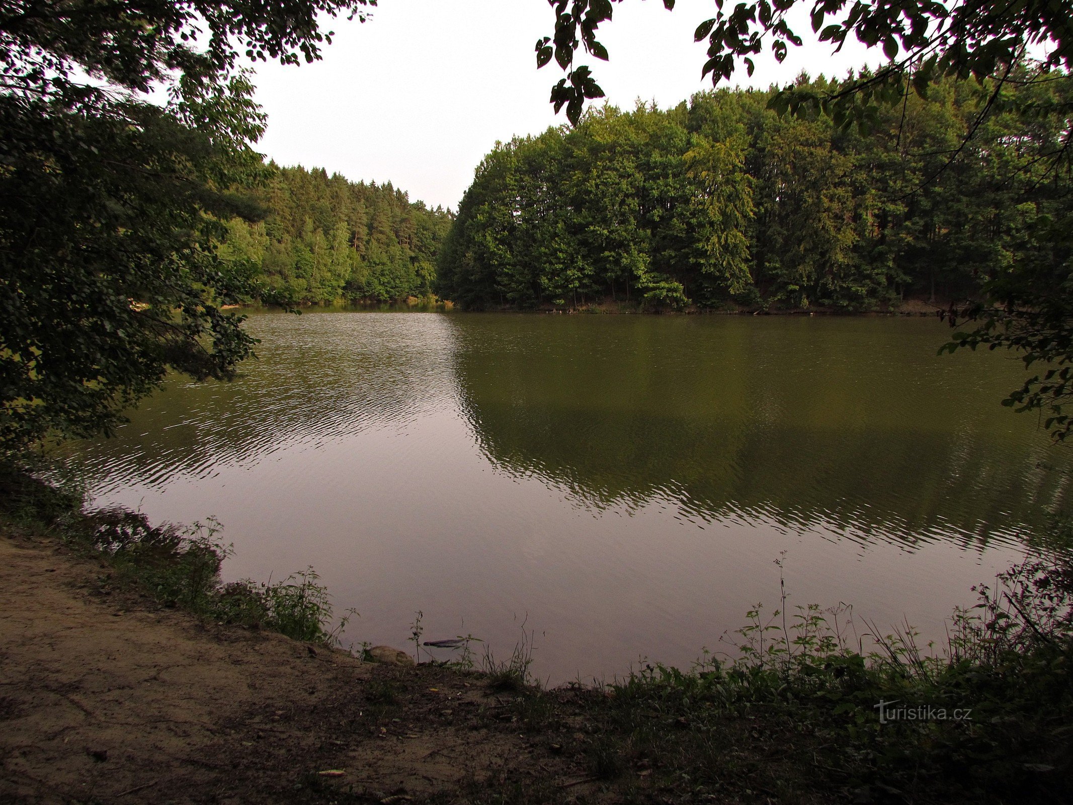 Réservoir d'eau de Březina près d'Auschwitz