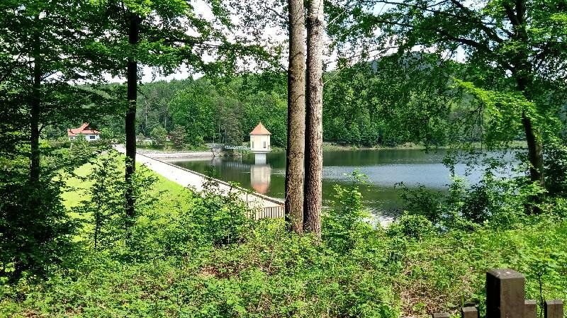 vodní nádrž Chřibská